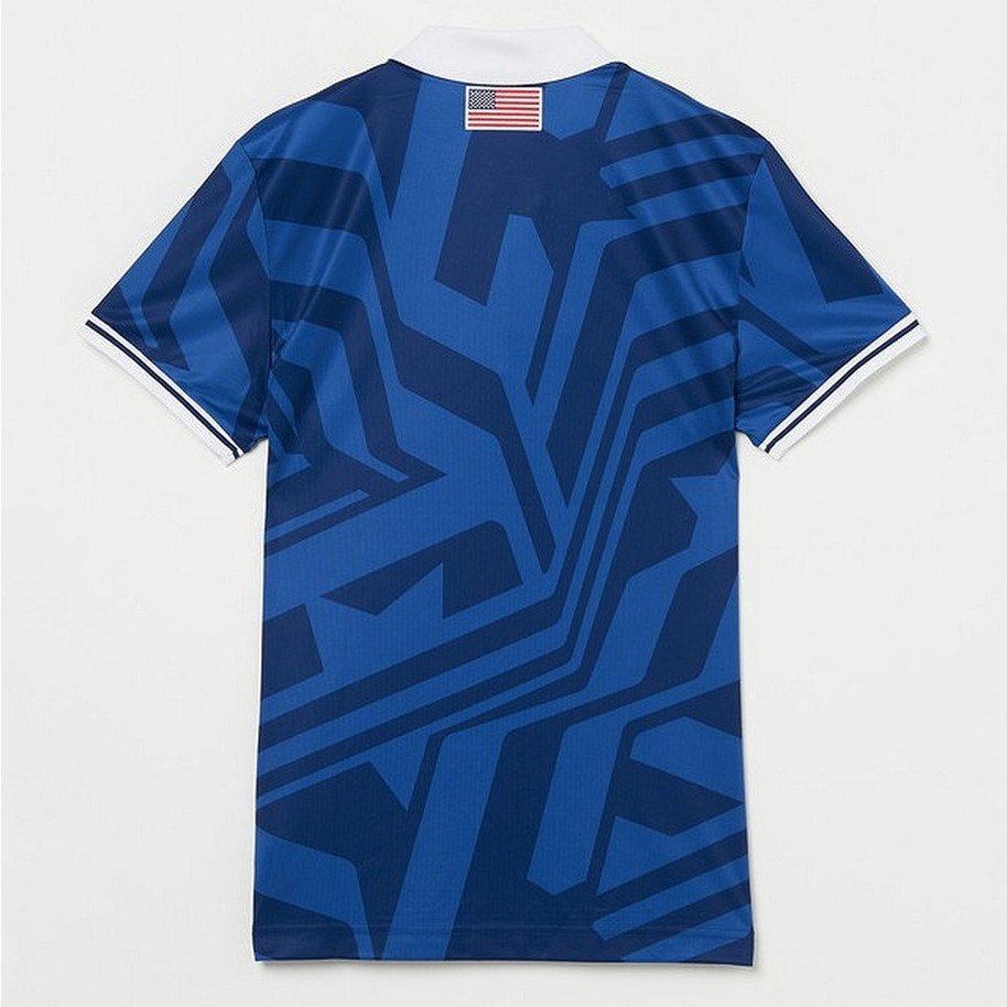 J.LINDEBERG（J.LINDEBERG）（メンズ）ゴルフウェア Alois Print Polo グラフィック柄 半袖ポロシャツ USA GOLF COLLECTION 071-21750-096