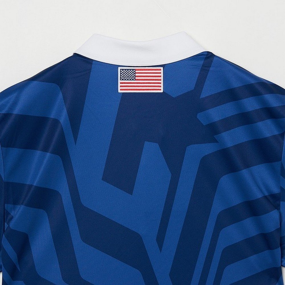 J.LINDEBERG（J.LINDEBERG）（メンズ）ゴルフウェア Alois Print Polo グラフィック柄 半袖ポロシャツ USA GOLF COLLECTION 071-21750-096