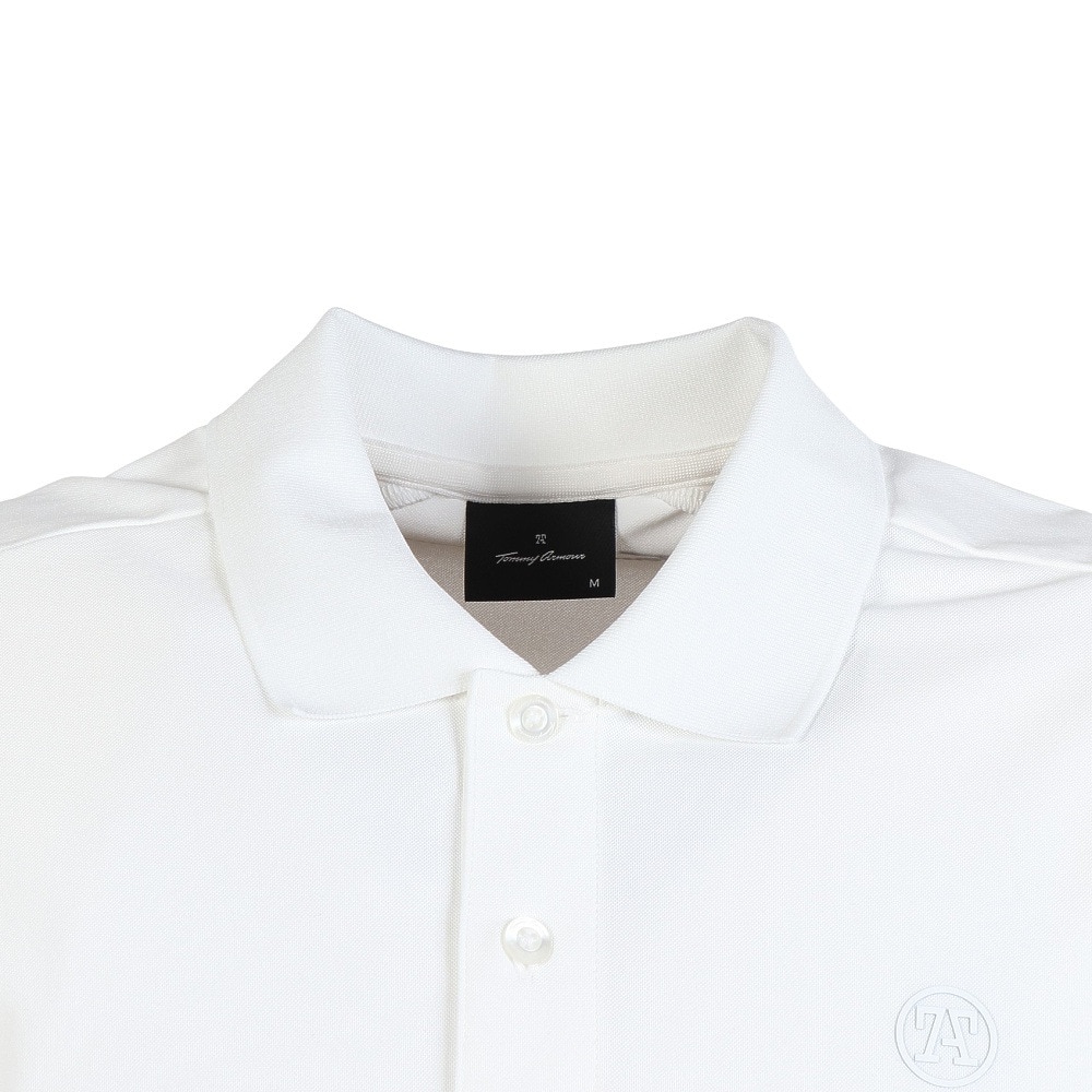 トミーアーマー（Tommy Armour）（メンズ）ゴルフウェア 防虫プリントポロシャツ TAJMV25S030012 WHT