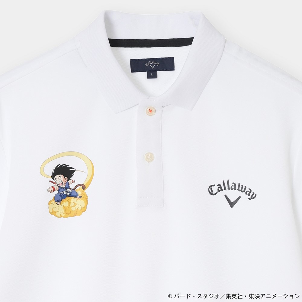キャロウェイ（CALLAWAY）（メンズ）ゴルフウェア ドラゴンボール プリント 半袖 ポロシャツ C25234150-1030