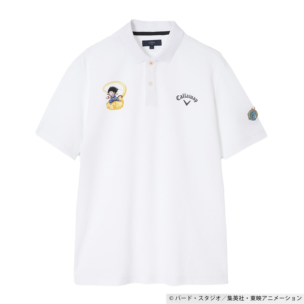 キャロウェイ（CALLAWAY）（メンズ）ゴルフウェア ドラゴンボール プリント 半袖 ポロシャツ C25234150-1030