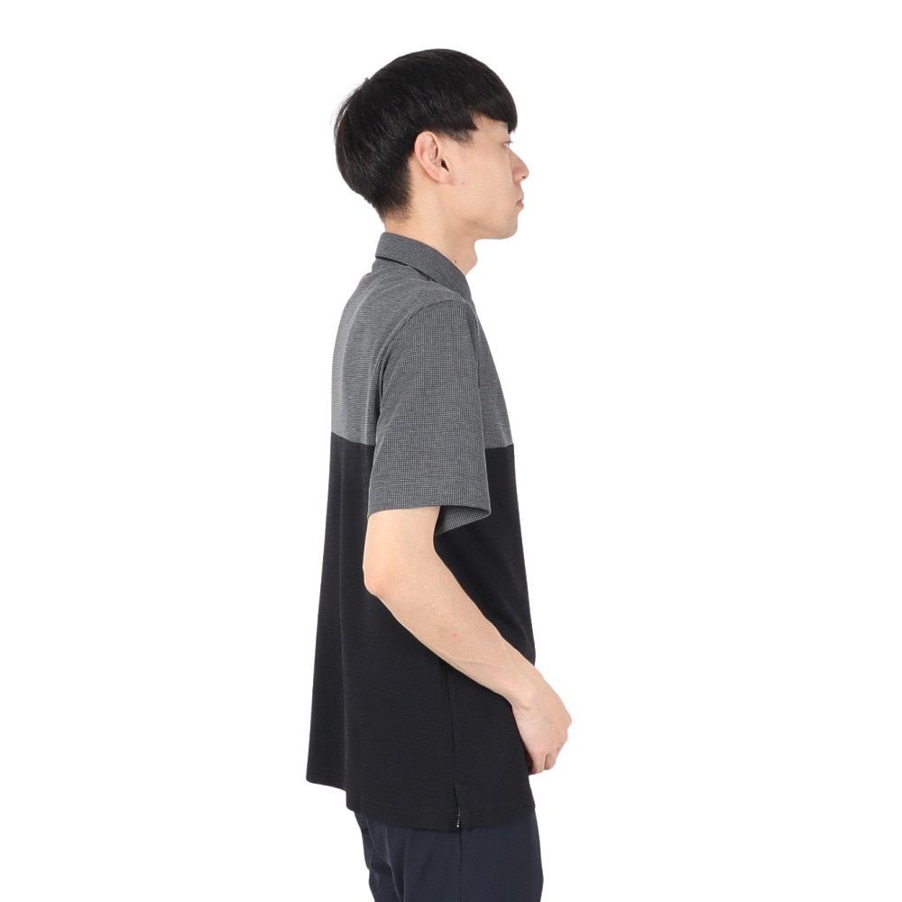 トラヴィスマシュー（Travis Mathew）（メンズ）ゴルフウェア 半袖 ハウンドトゥース ポロシャツ 7AM054-0GPN