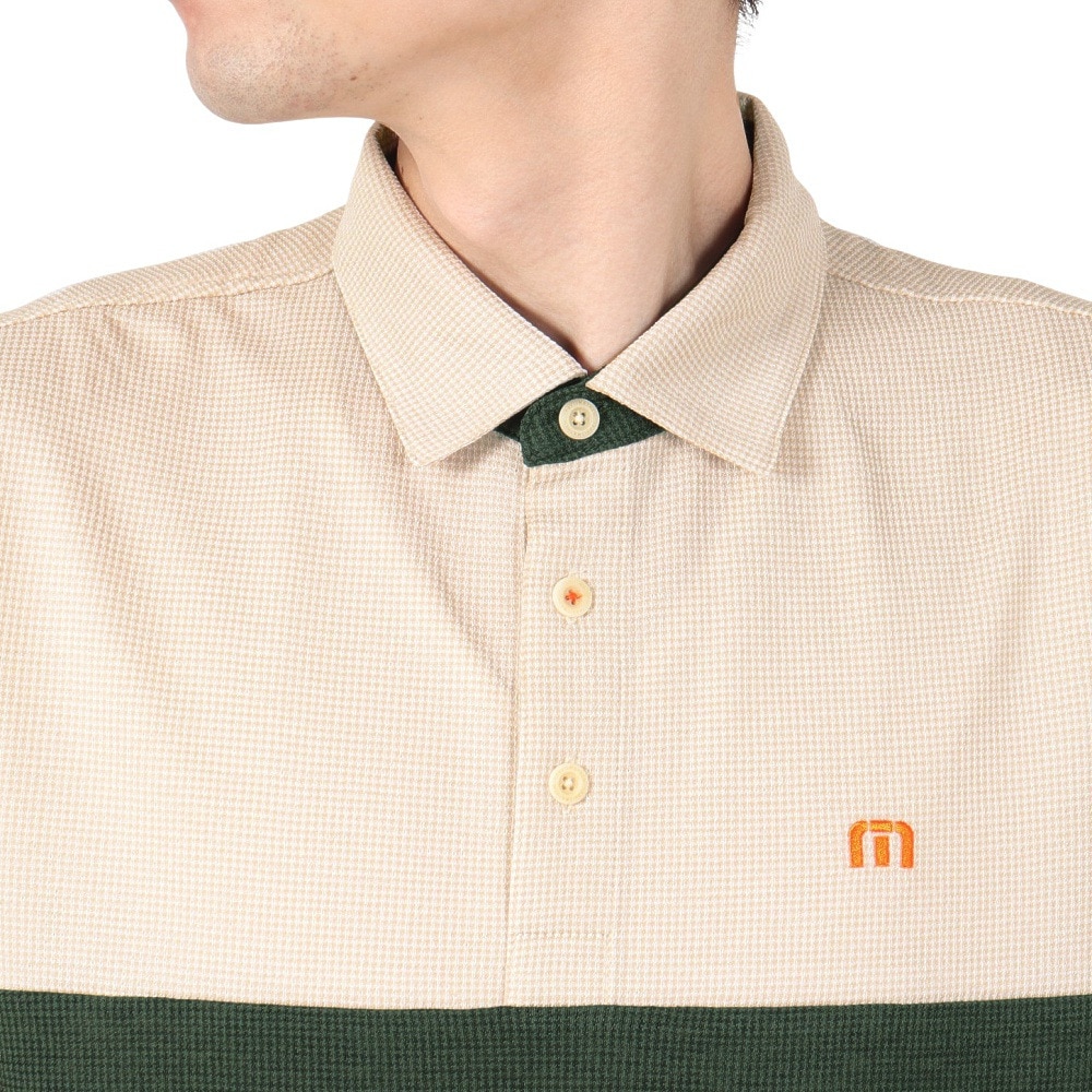 トラヴィスマシュー（Travis Mathew）（メンズ）ゴルフウェア 半袖 Houndstooth ポロシャツ 7AM054-2LKH