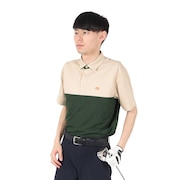 (メンズ)ゴルフウェア 半袖 Houndstooth ポロシャツ 7AM054-2LKH