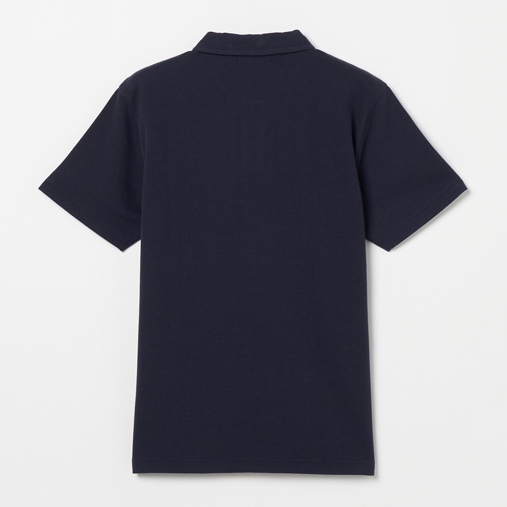 ROSASEN（ROSASEN）（メンズ）ゴルフウェア 鹿の子ダンボール 半袖 ポロシャツ 044-24841-25AW-098