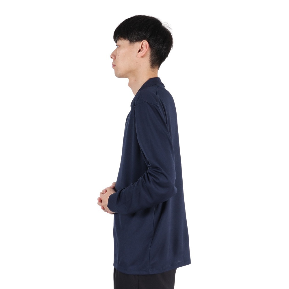ナイキ（NIKE）（メンズ）ゴルフウェア 速乾 ドライフィット ビクトリー SOLID 長袖ポロシャツ DN2345-451