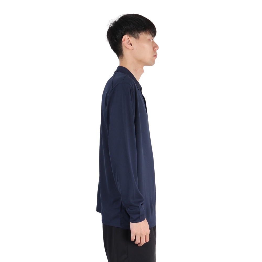 ナイキ（NIKE）（メンズ）ゴルフウェア 速乾 ドライフィット ビクトリー SOLID 長袖ポロシャツ DN2345-451