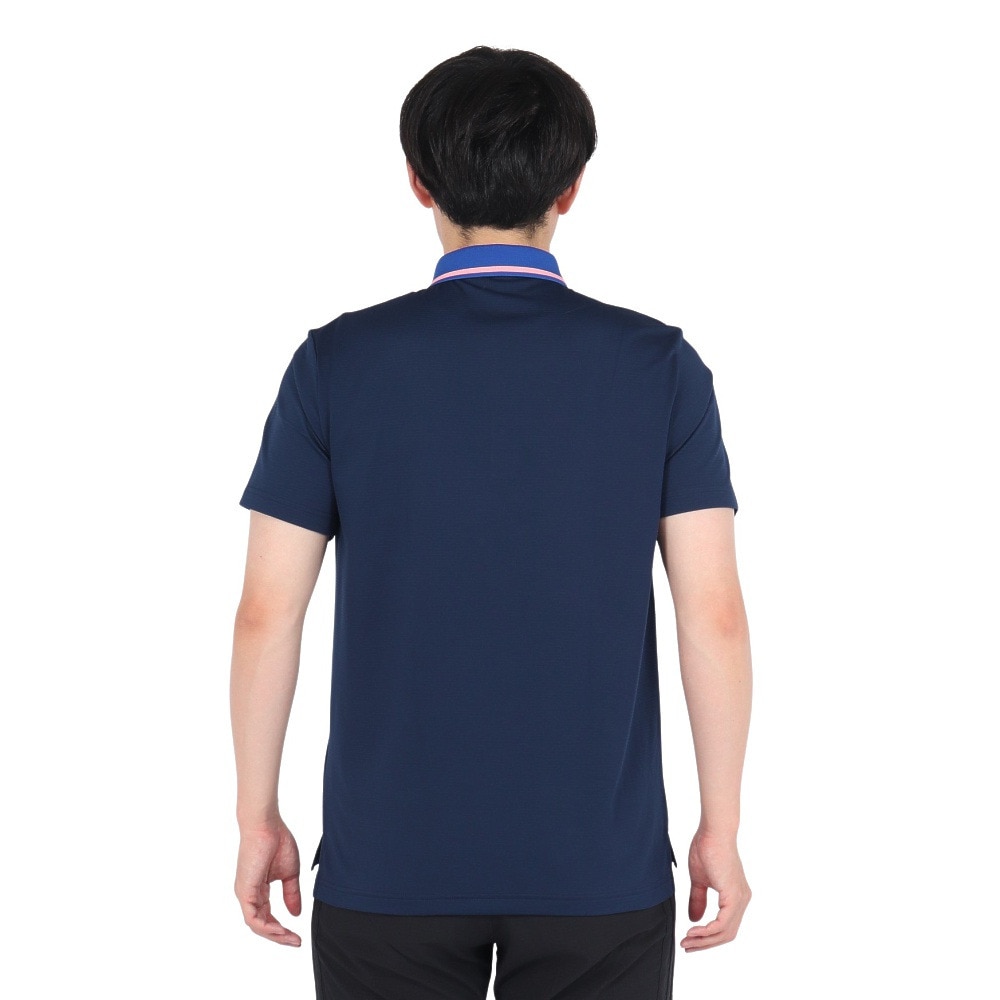 アディダス（adidas）（メンズ）ゴルフウェア U365T TK 半袖ポロシャツ JTX60-IS8451NVY