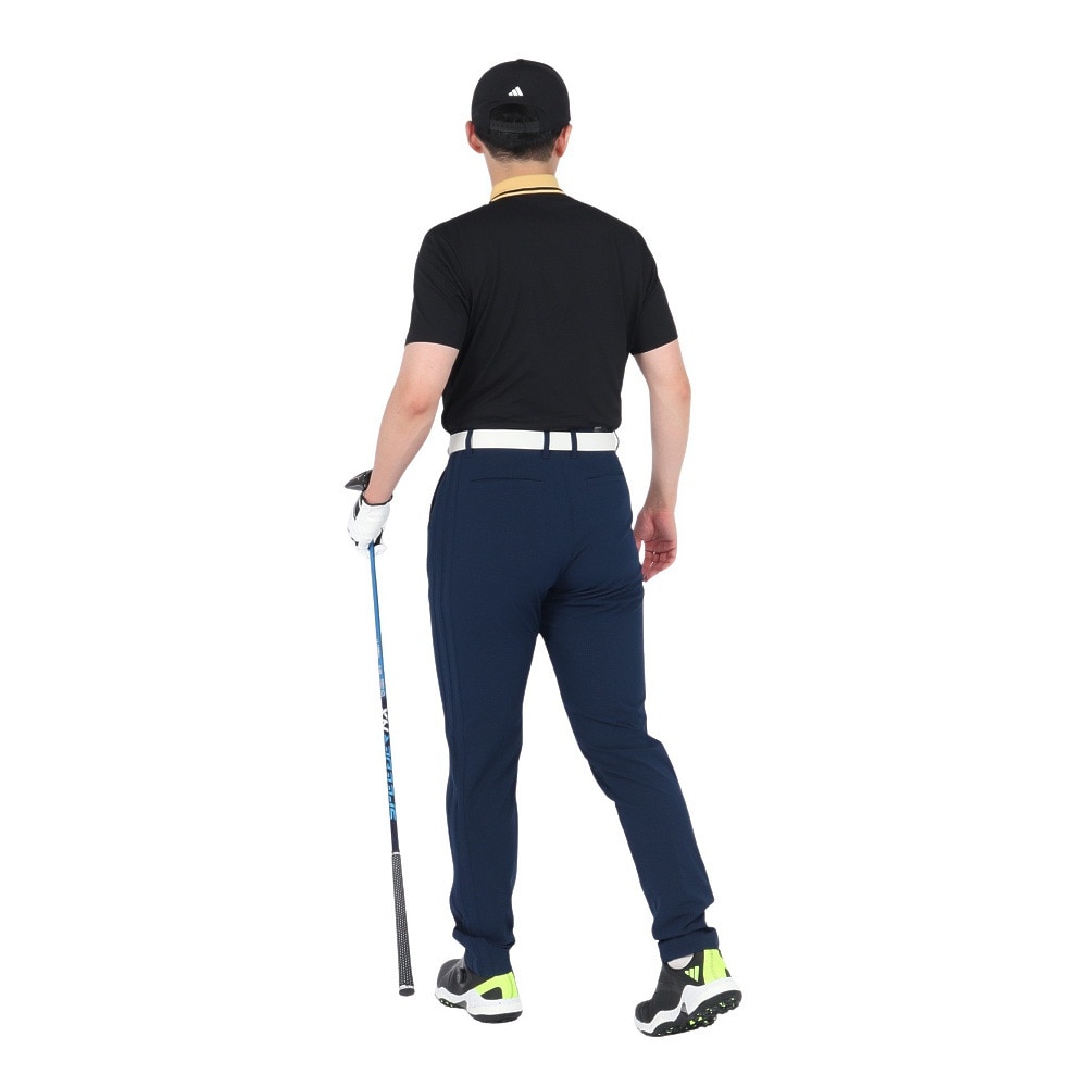 アディダス（adidas）（メンズ）ゴルフウェア U365T TK 半袖 ポロシャツ JTX60-IW1474BLK
