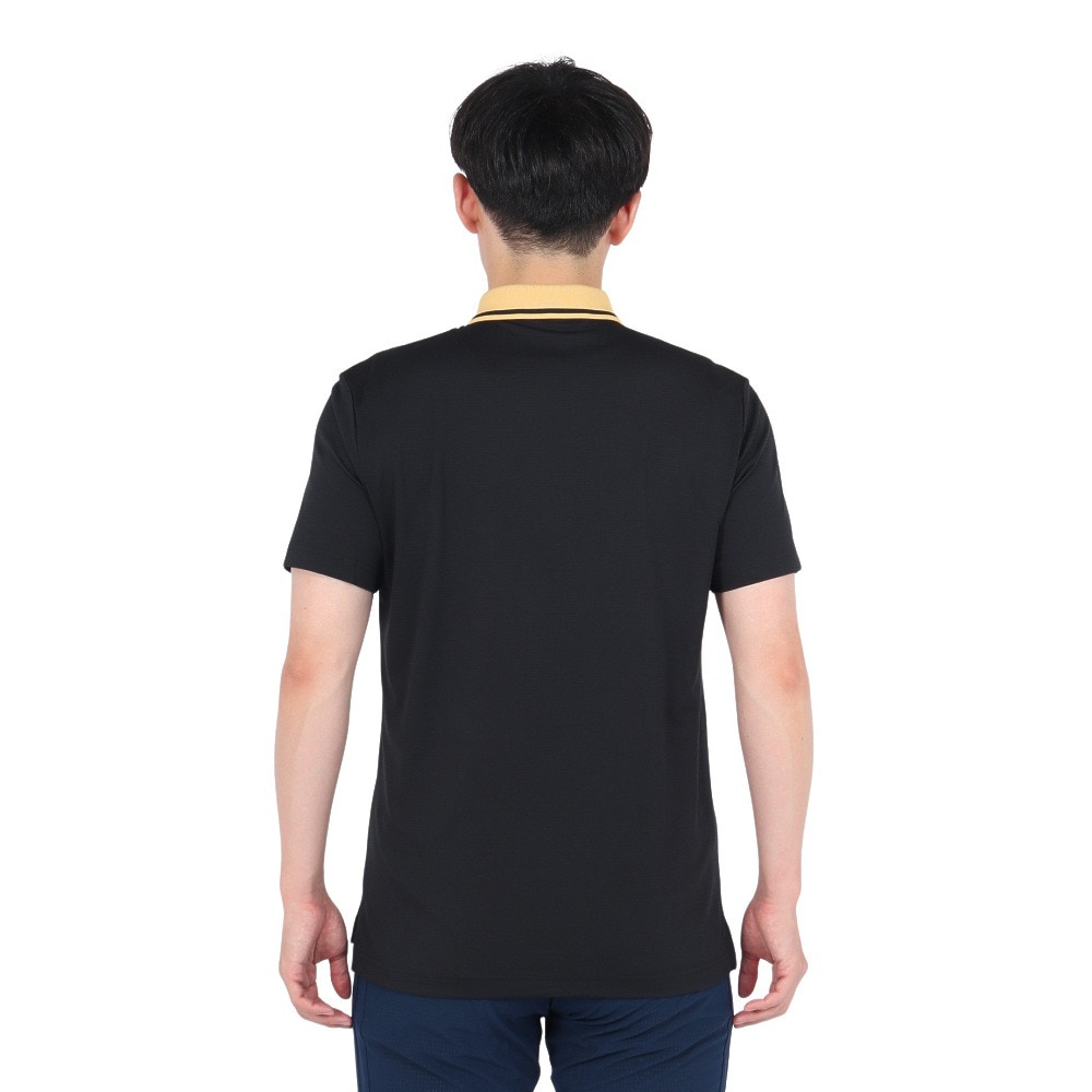 アディダス（adidas）（メンズ）ゴルフウェア U365T TK 半袖 ポロシャツ JTX60-IW1474BLK