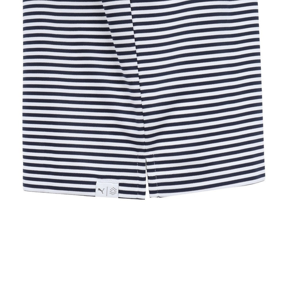 プーマ（PUMA）（メンズ）ゴルフウェア PURE STRIPED 半袖 ポロシャツ 629950-02