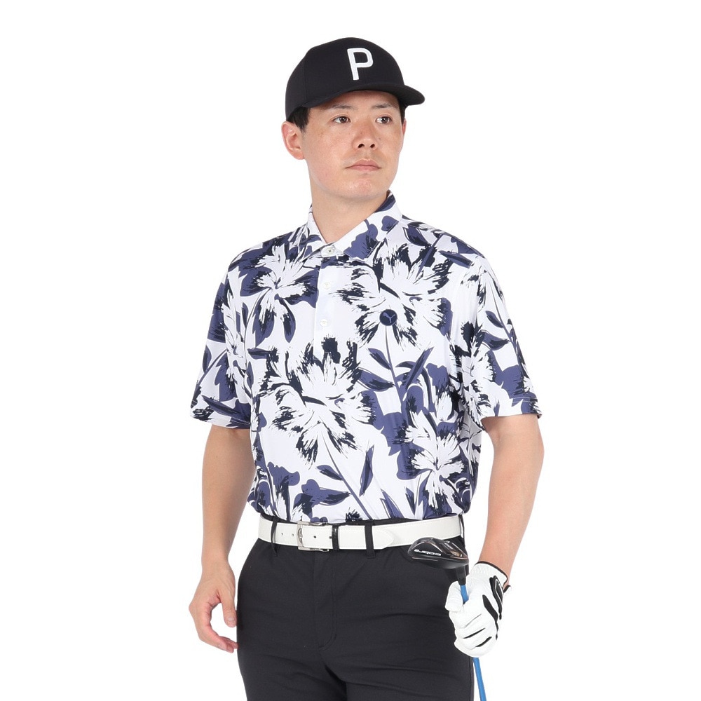 プーマ（PUMA）（メンズ）ゴルフウェア MATTR 半袖ポロシャツ 630572-02