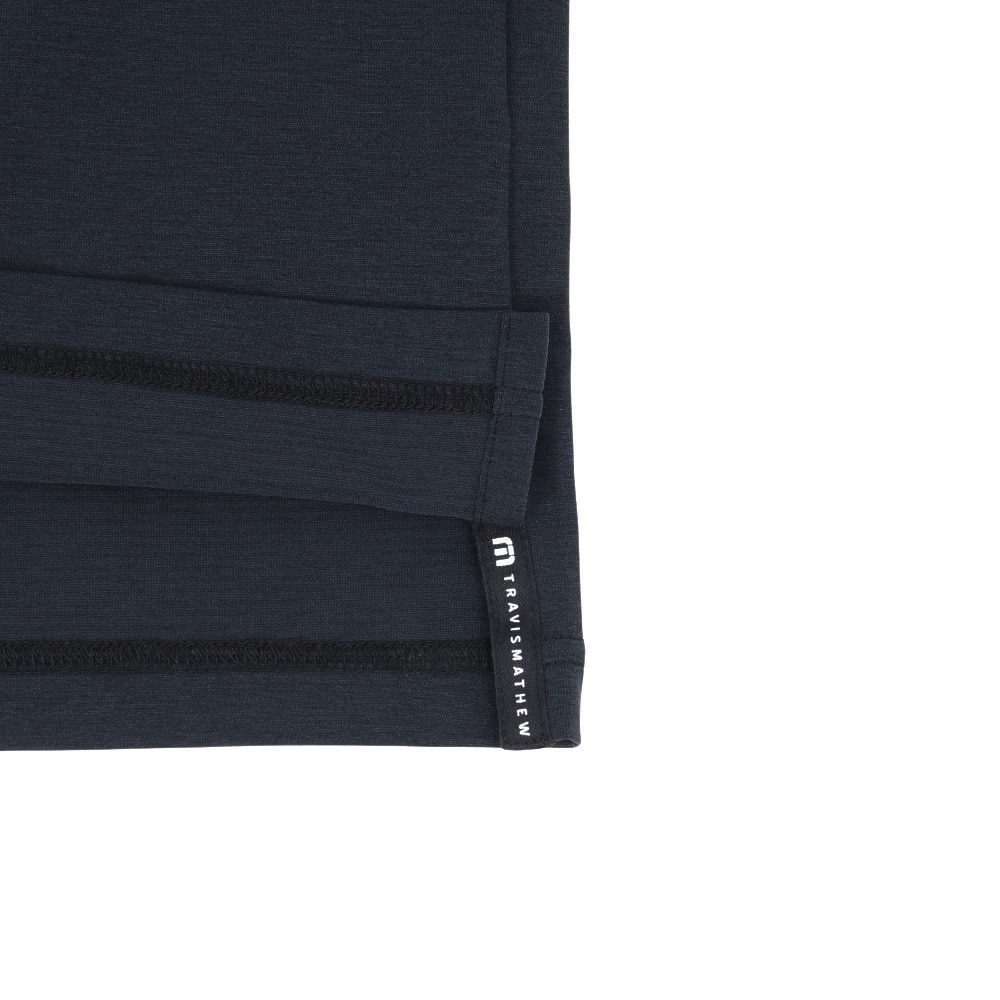 トラヴィスマシュー（Travis Mathew）（メンズ）ゴルフウェア カラット チェストライン半袖ポロシャツ 7AM056-0BLK