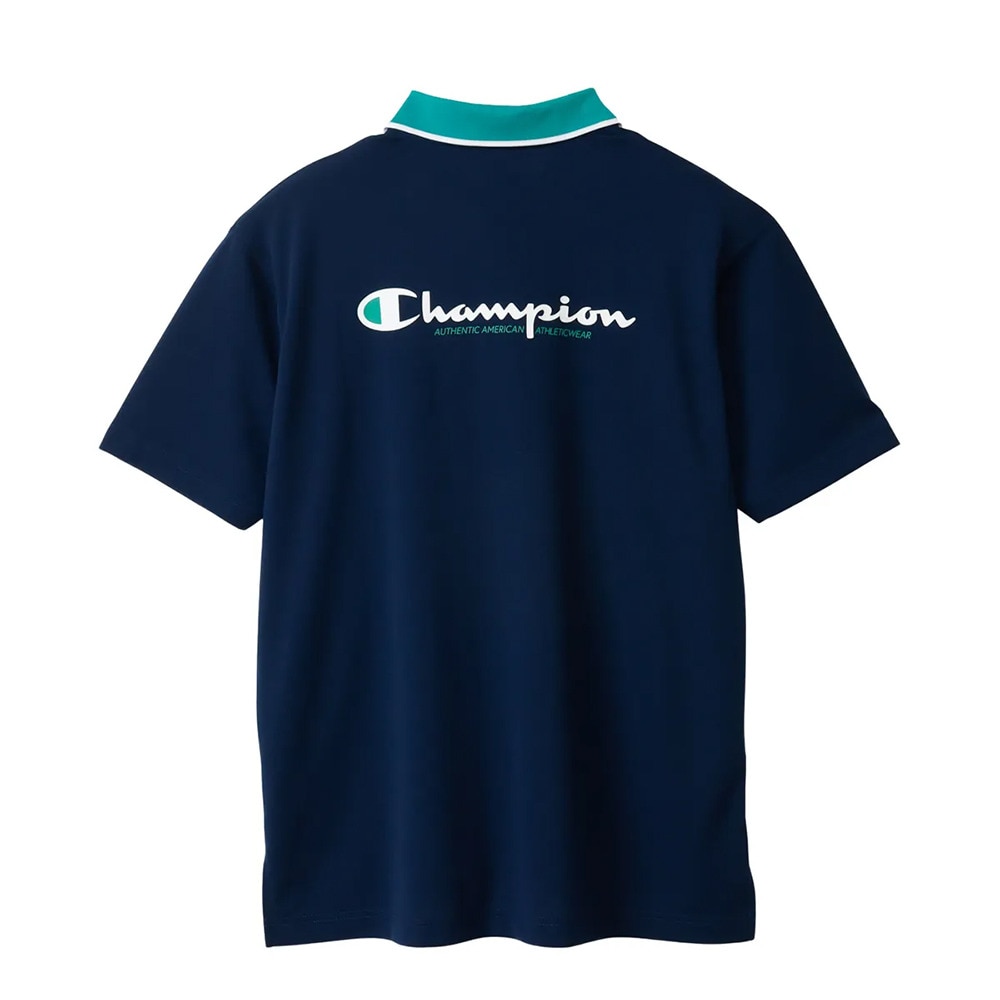 チャンピオン（CHAMPION）（メンズ）ゴルフウェア 吸汗速乾 半袖 ポロシャツ C3-CG301 370