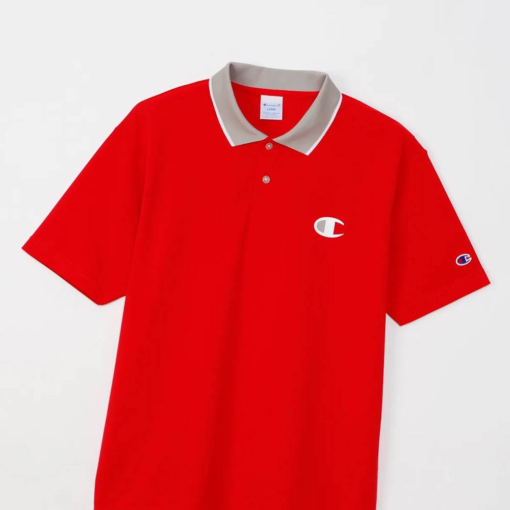 チャンピオン（CHAMPION）（メンズ）ゴルフウェア 吸汗速乾 半袖 ポロシャツ C3-CG301 940