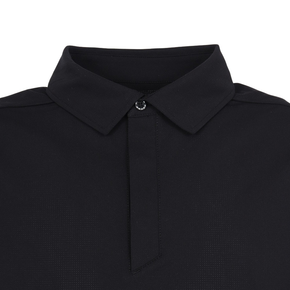 本間ゴルフ（HONMA）（メンズ）ゴルフウェア 吸汗速乾 半袖 ポロシャツ POLO BK