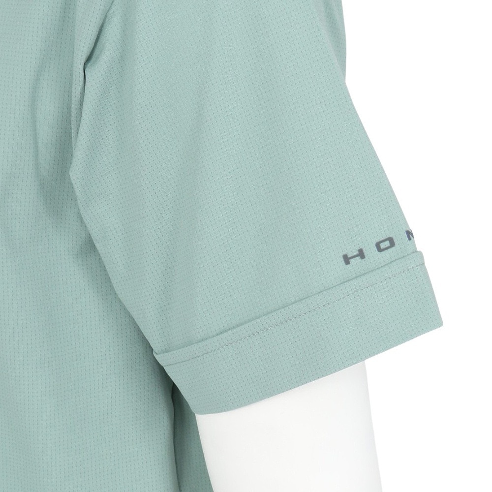 本間ゴルフ（HONMA）（メンズ）ゴルフウェア 吸汗速乾 半袖 ポロシャツ POLO GR