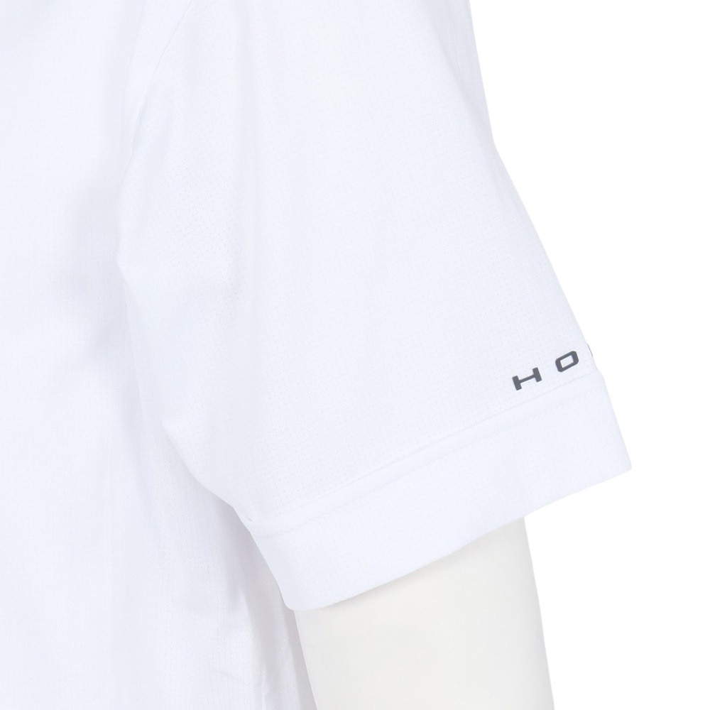 本間ゴルフ（HONMA）（メンズ）ゴルフウェア 吸汗速乾 半袖 ポロシャツ POLO WH