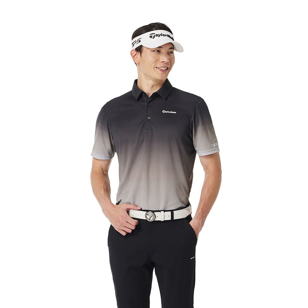テーラーメイド（TAYLORMADE）（メンズ）ゴルフウェア T-ICE グラデーション 半袖ポロシャツ M20151-UN963