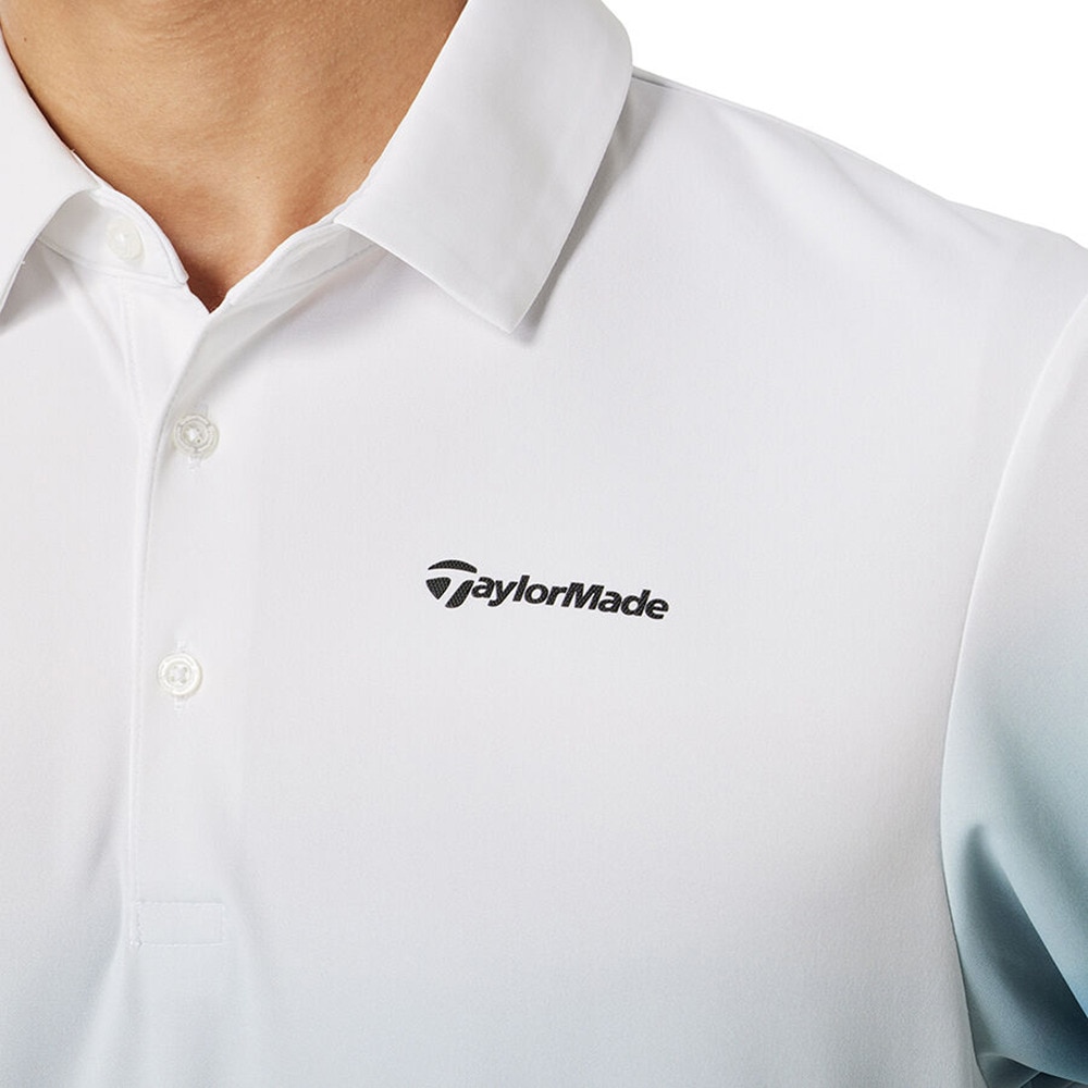 テーラーメイド（TAYLORMADE）（メンズ）ゴルフウェア T-ICE グラデーション 半袖ポロシャツ M20152-UN963