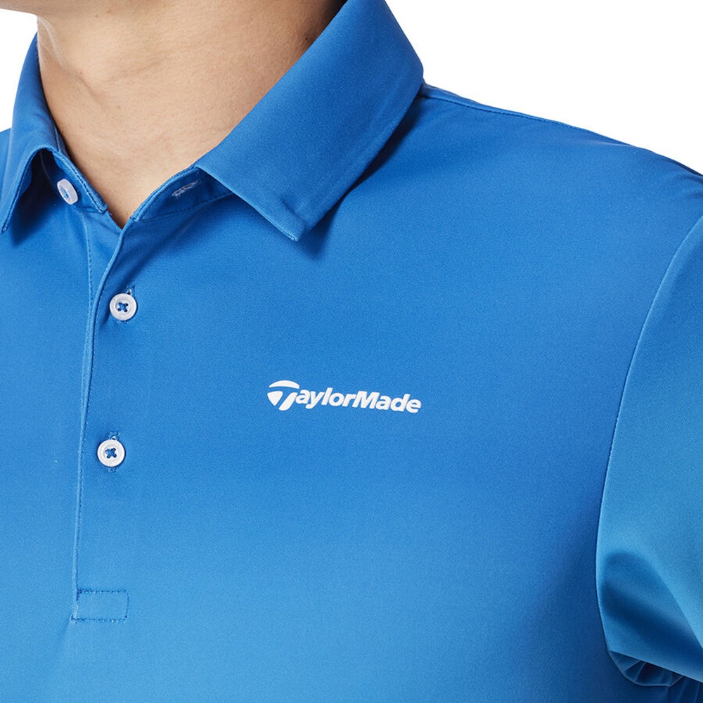 テーラーメイド（TAYLORMADE）（メンズ）ゴルフウェア T-ICE グラデーション 半袖ポロシャツ M20153-UN963