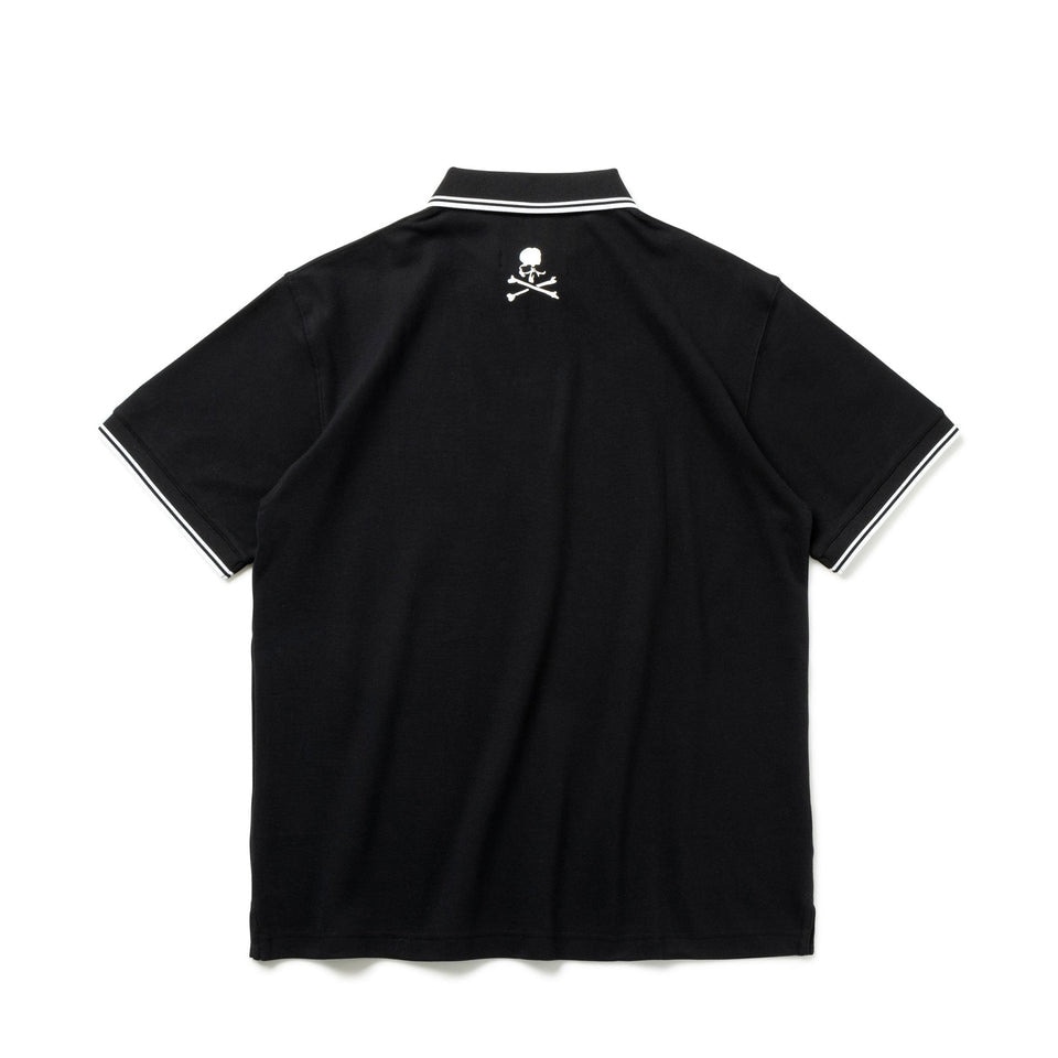 ニューエラ（NEW ERA）（メンズ、レディース）ゴルフウェア 半袖 鹿の子 ポロシャツ mastermind JAPAN マスターマインド・ジャパン SS25 14700160