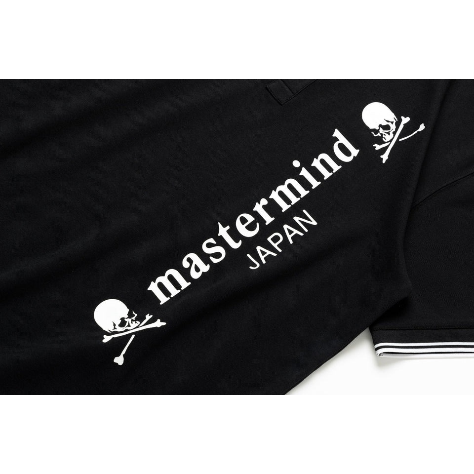 ニューエラ（NEW ERA）（メンズ、レディース）ゴルフウェア 半袖 鹿の子 ポロシャツ mastermind JAPAN マスターマインド・ジャパン SS25 14700160