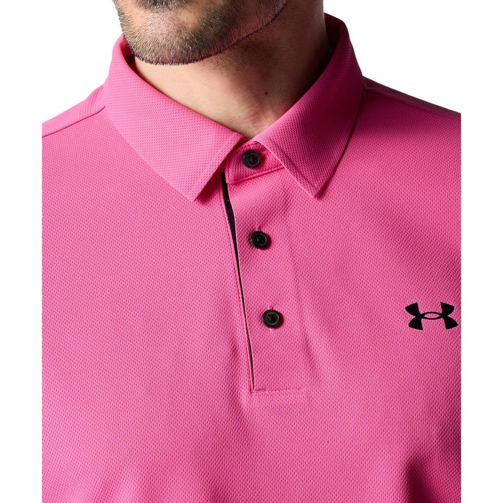 アンダーアーマー（UNDER ARMOUR）（メンズ）ゴルフウェア 速乾 DRIVE ARMOURDRY 鹿の子 半袖ポロシャツ 6012526 691