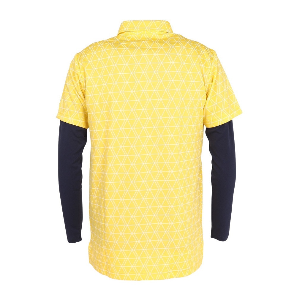 ルコックスポルティフ（lecoqsportif）（メンズ）ゴルフウェア インナー付半袖シャツ LG5FTZ00M YL00