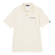 (メンズ)ゴルフウェア ハダサラ冷感プリント半袖ポロシャツ 044-25443-26SS