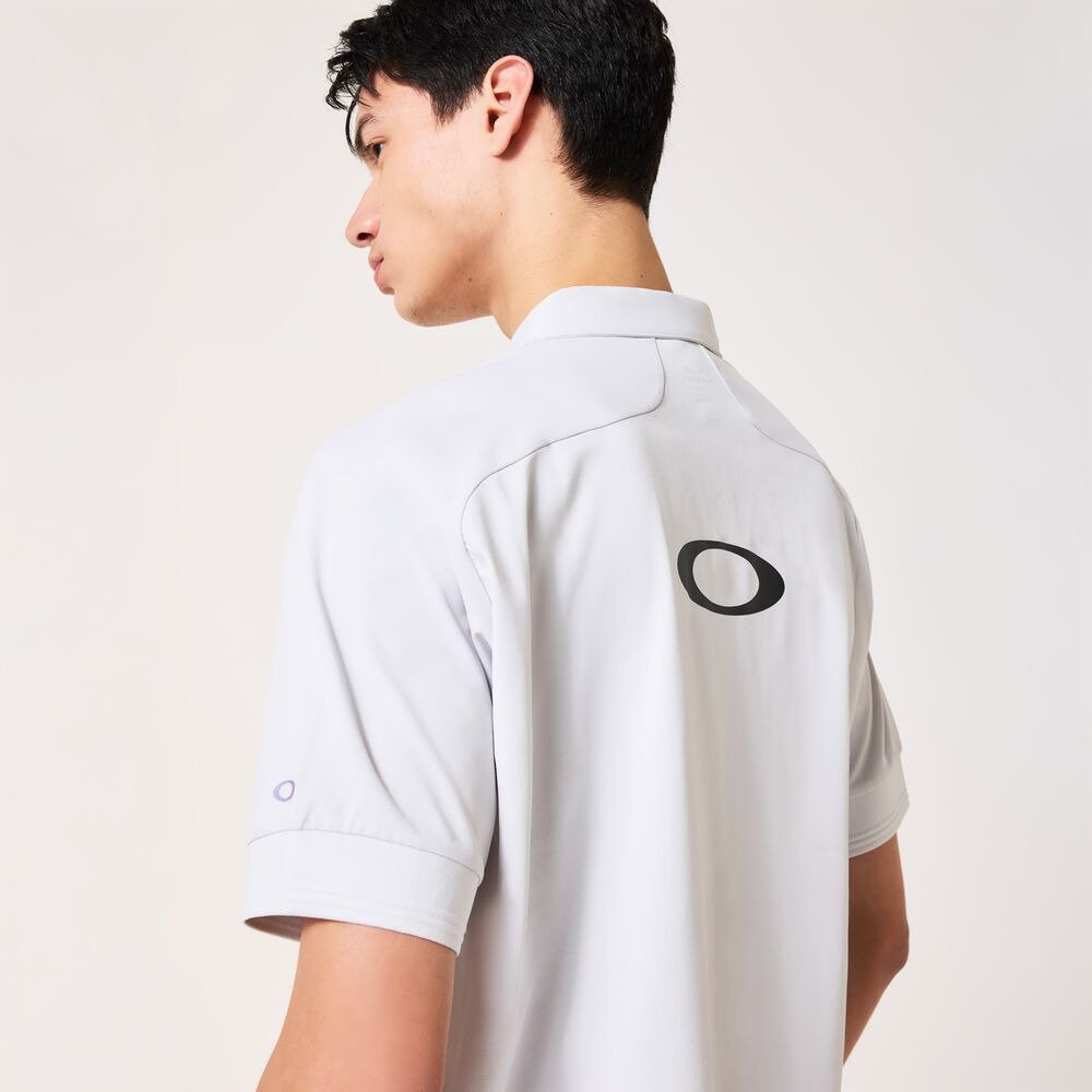 [新品] 新作 オークリー Heat Block Cabana Shirt XL オークリー（OAKLEY）（メンズ）ゴルフウェア 吸汗速乾 HEAT BLOCK