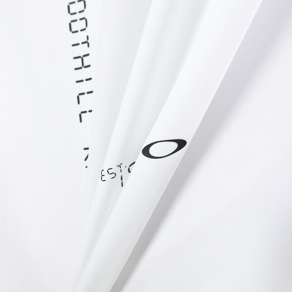 オークリー（OAKLEY）（メンズ）ゴルフウェア 吸汗速乾 半袖 STALWART GORP ウーブンシャツ FOA409156-100