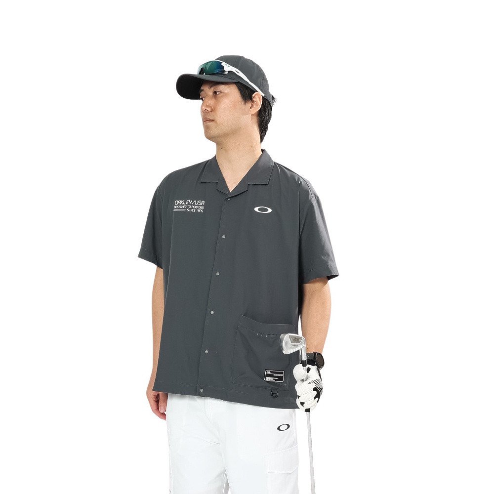 オークリー（OAKLEY）（メンズ）ゴルフウェア 吸汗速乾 半袖 STALWART