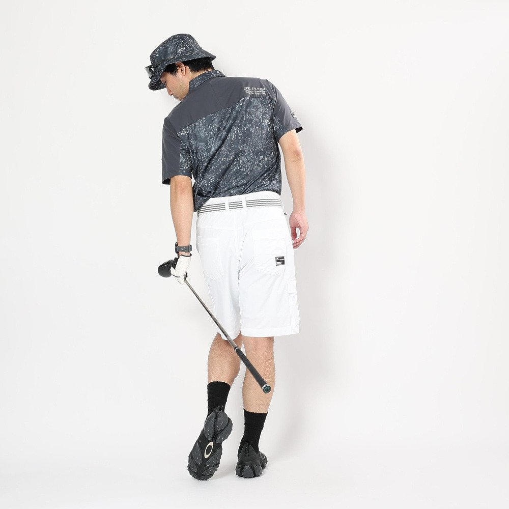 オークリー（OAKLEY）（メンズ）ゴルフウェア 吸汗速乾 半袖 STALWART GORP デジタルカモフラージュ柄 シャツ FOA409157-25C