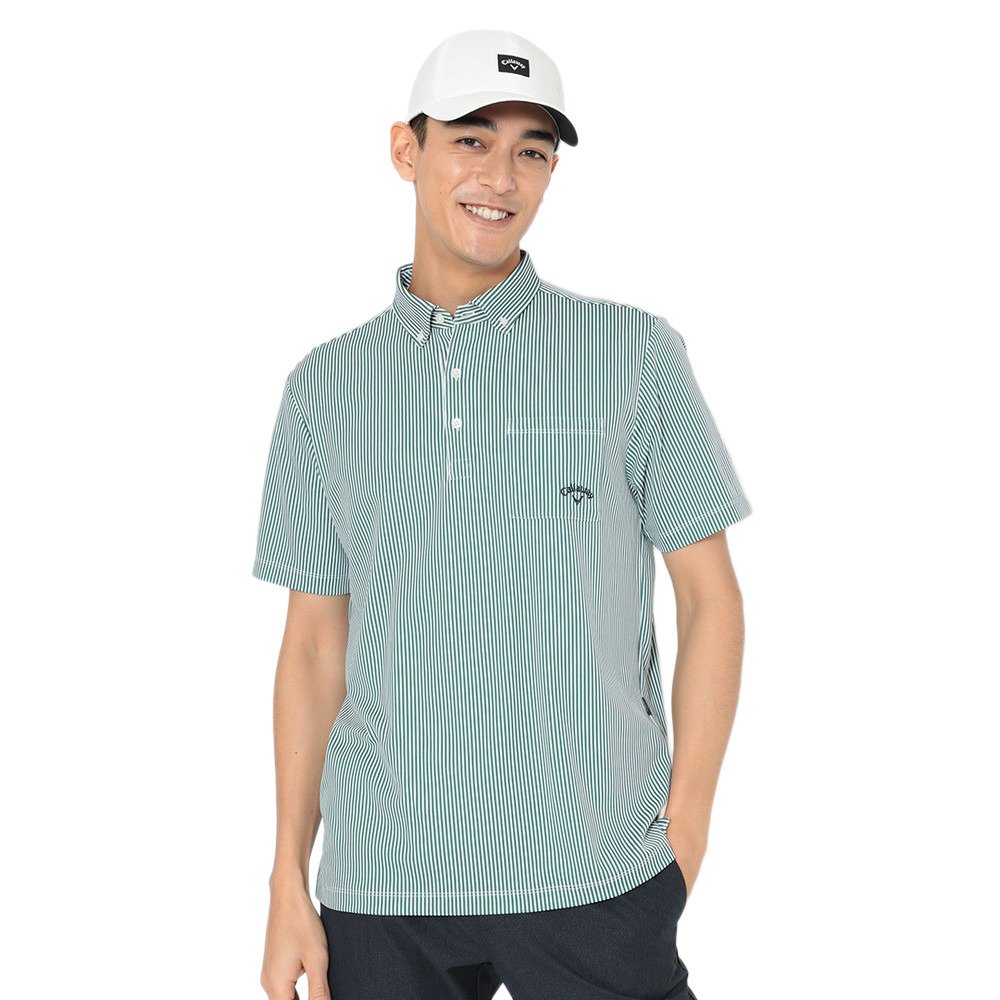 キャロウェイ（CALLAWAY）（メンズ）ゴルフウェア 吸汗速乾 ストライプ