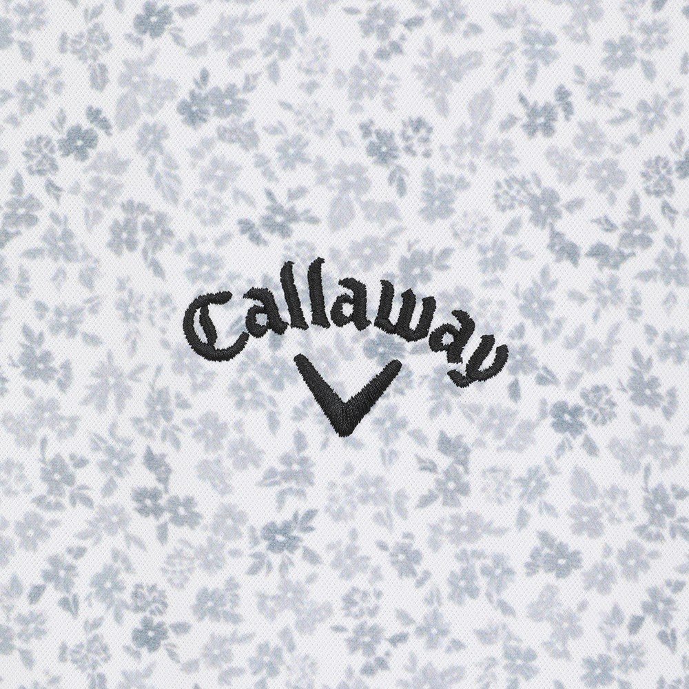キャロウェイ（CALLAWAY）（メンズ）ゴルフウェア 吸汗速乾 ミニカノコ 小花総柄半袖シャツ C26134112-1020