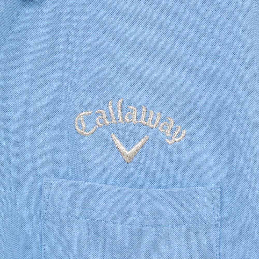 キャロウェイ（CALLAWAY）（メンズ）ゴルフウェア 吸汗速乾 DRYPLUS 鹿の子ボタンダウン半袖シャツ C26134160-1110