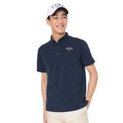 ゴルフウェア DRYPLUS 鹿の子ボタンダウン半袖シャツ C26134160