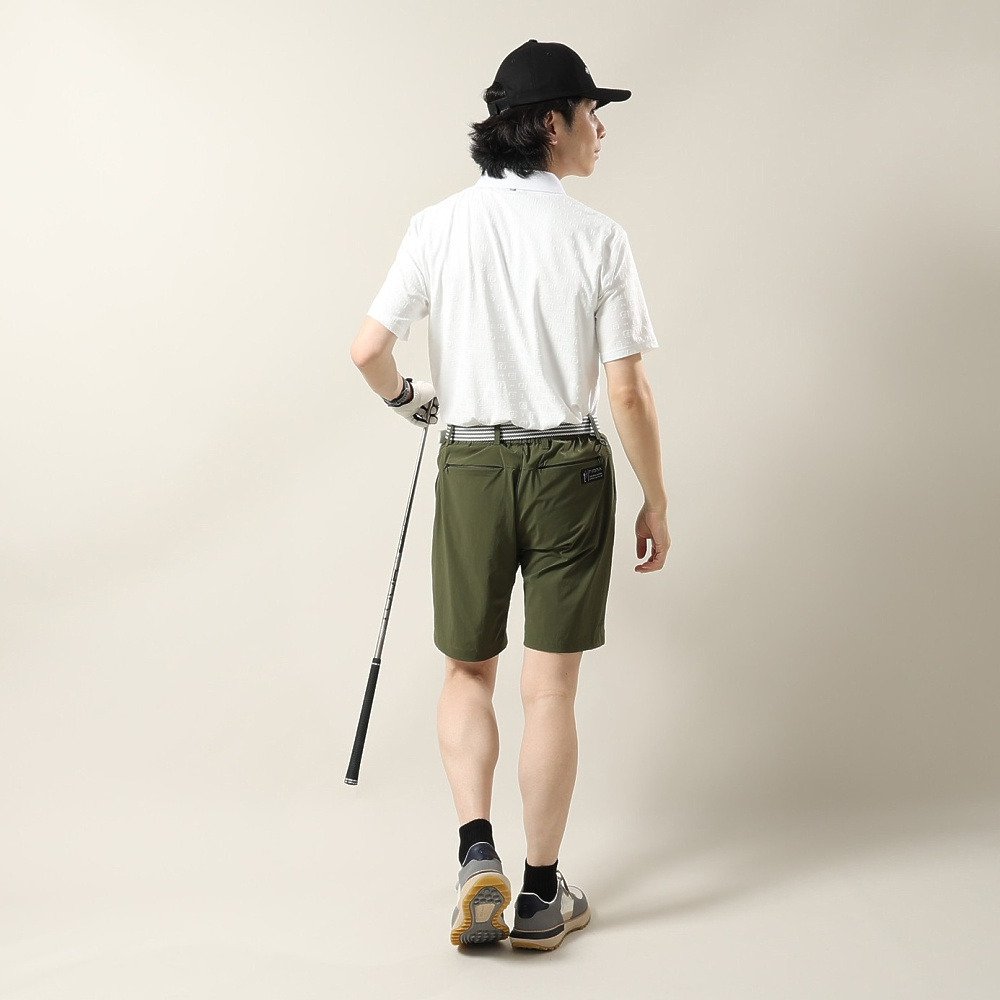 FIDRA ポロシャツ Tシャツ ショートパンツ ゴルフ セット L 春夏 フィドラ（FIDRA）（メンズ）ゴルフウェア 吸汗速乾 FDジャガード 半袖