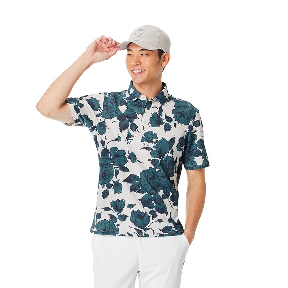 【限定品】テーラーメイド ポロシャツマスターズ88回大会記念モデル M テーラーメイド（TAYLORMADE）（メンズ）ゴルフウェア リバティー