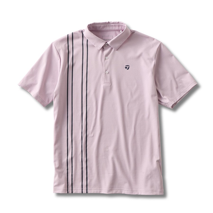 ARCHIVIO ストライプ ポロシャツ L テーラーメイド（TAYLORMADE）（メンズ）ゴルフウェア 吸汗速乾