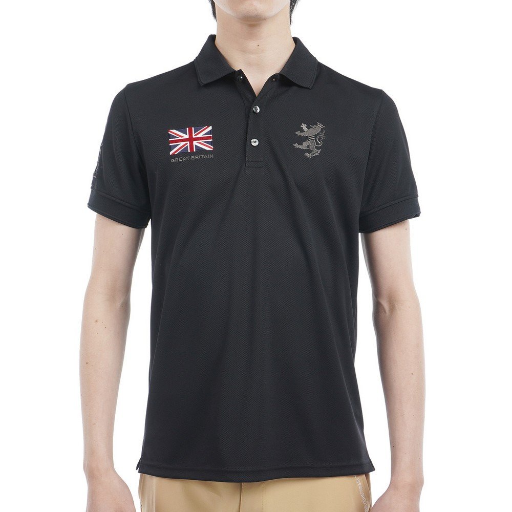 Admiral Golf フラッグポロシャツ（RED／L） アドミラル ゴルフ（Admiral GOLF）（メンズ）ゴルフウェア 吸水速乾