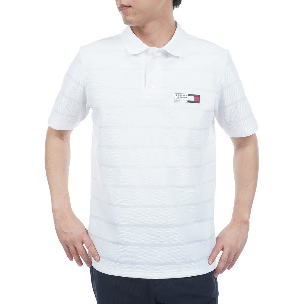 トミーヒルフィガーゴルフ ポロシャツ ホワイト XLサイズ トミーヒルフィガーゴルフ（TOMMY HILFIGER GOLF）（メンズ）ゴルフ