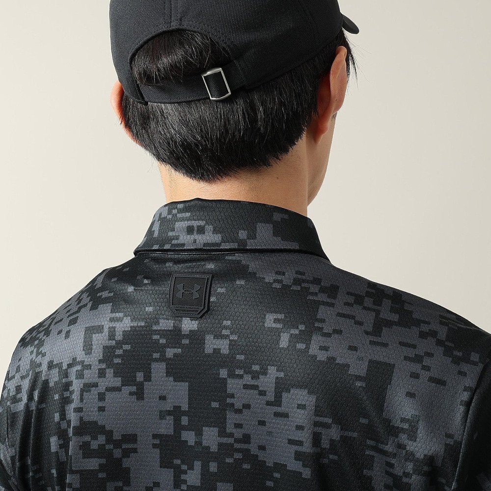 アンダーアーマー（UNDER ARMOUR）（メンズ）ゴルフウェア ドライブ クール プロ カモ ポロシャツ 6014600 001