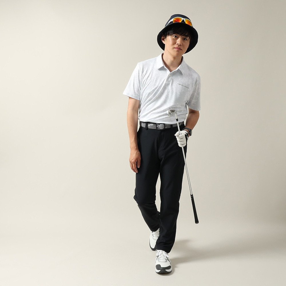 アンダーアーマー（UNDER ARMOUR）（メンズ）ゴルフウェア ドライブ クール プロ カモ ポロシャツ 6014600 100