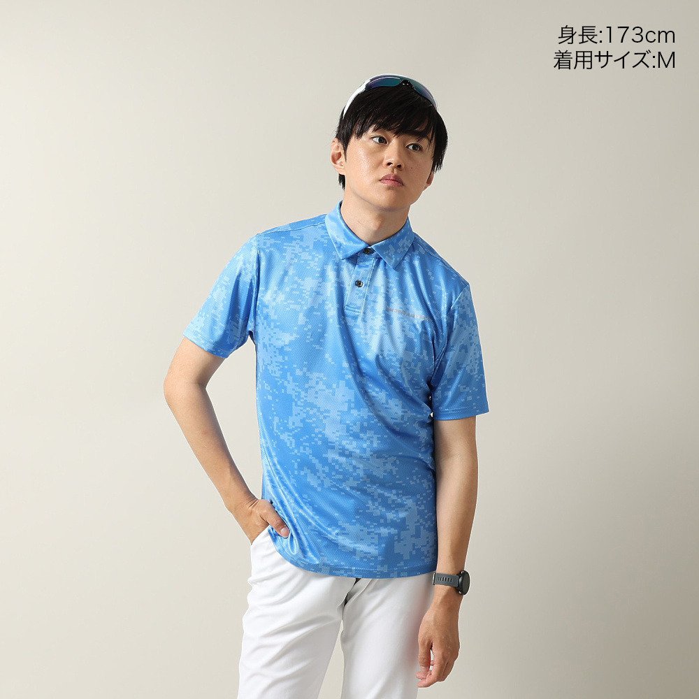 アンダーアーマー（UNDER ARMOUR）（メンズ）ゴルフウェア ドライブ クール プロ カモ ポロシャツ 6014600 452