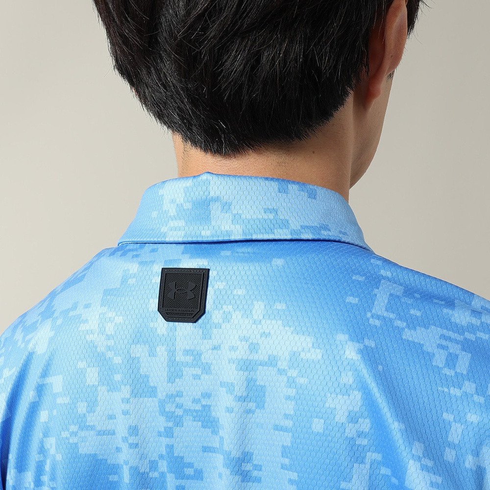 アンダーアーマー（UNDER ARMOUR）（メンズ）ゴルフウェア ドライブ クール プロ カモ ポロシャツ 6014600 452