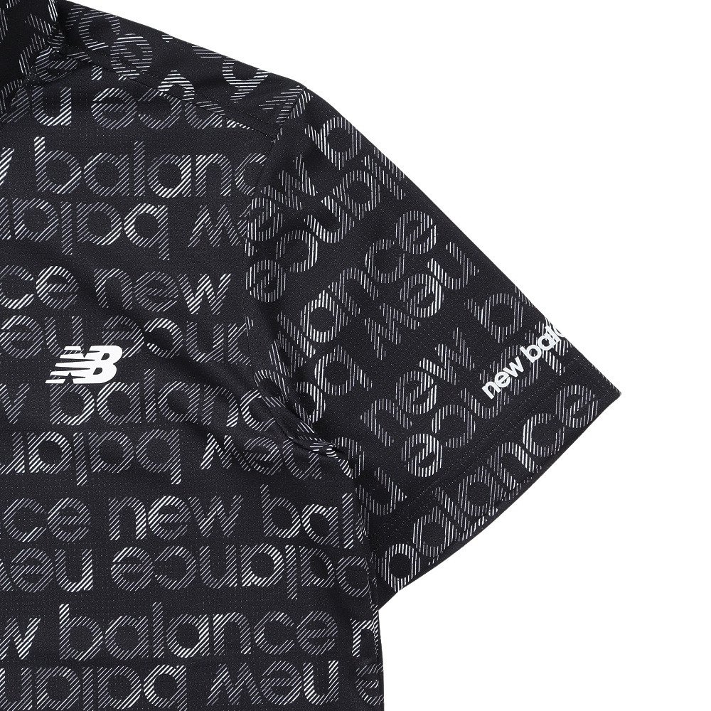 ニューバランス（new balance）（メンズ）ゴルフウェア ショートスリーブ カラー シャツ 012-6168007-010