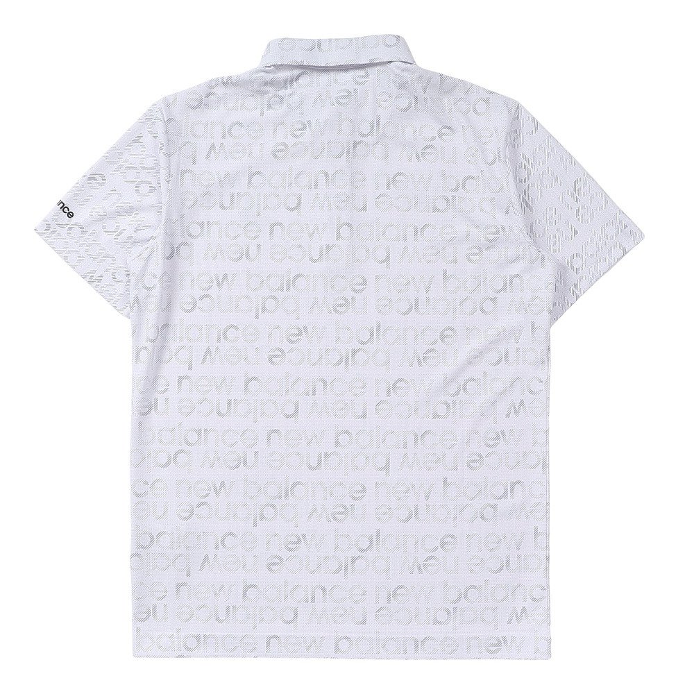 ニューバランス（new balance）（メンズ）ゴルフウェア 半袖 ショートスリーブ カラー シャツ 012-6168007-030