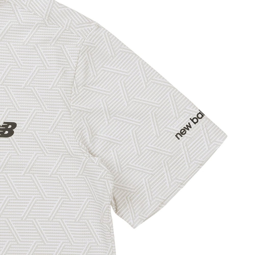 ニューバランス（new balance）（メンズ）ゴルフウェア 半袖 ショートスリーブ COLLAR シャツ 012-6168011-021